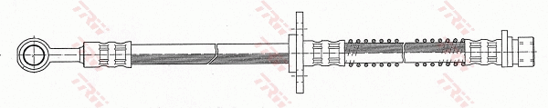 PHD269 TRW Тормозной шланг (фото 2)