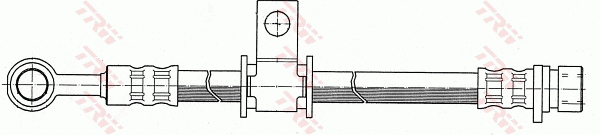 PHD280 TRW Тормозной шланг (фото 2)