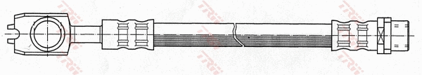 PHD350 TRW Тормозной шланг (фото 2)