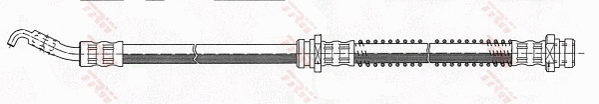 PHD358 TRW Тормозной шланг (фото 1)