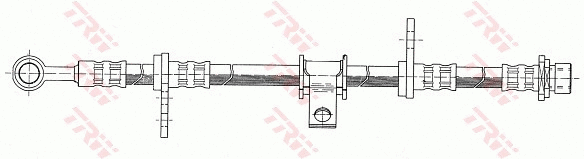 PHD368 TRW Тормозной шланг (фото 2)