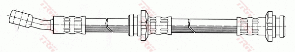 PHD388 TRW Тормозной шланг (фото 2)