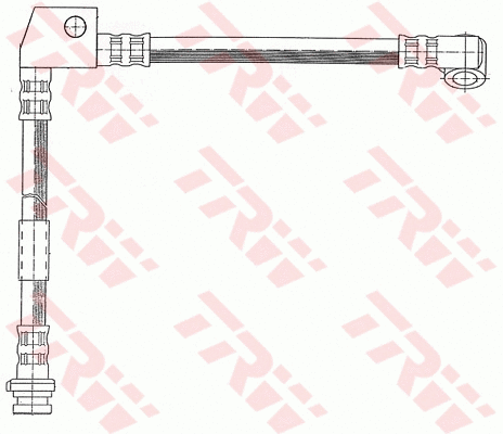 PHD390 TRW Тормозной шланг (фото 2)