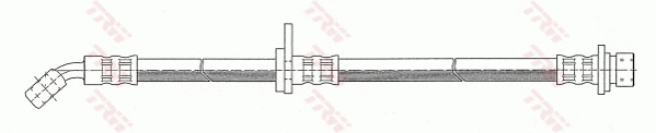 PHD395 TRW Тормозной шланг (фото 1)