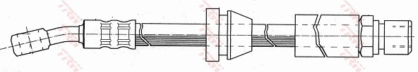 PHD415 TRW Тормозной шланг (фото 2)