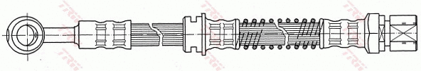 PHD421 TRW Тормозной шланг (фото 2)