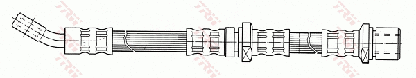 PHD434 TRW Тормозной шланг (фото 2)