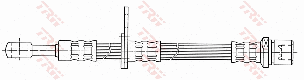 PHD438 TRW Тормозной шланг (фото 2)