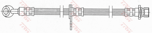 PHD448 TRW Тормозной шланг (фото 2)