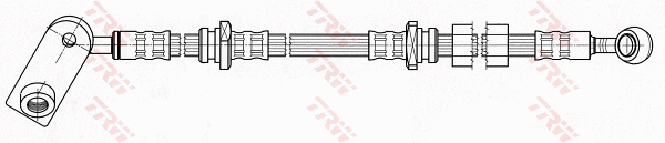 PHD459 TRW Тормозной шланг (фото 2)