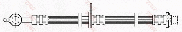 PHD461 TRW Тормозной шланг (фото 1)