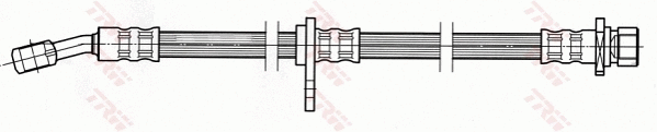 PHD465 TRW Тормозной шланг (фото 1)