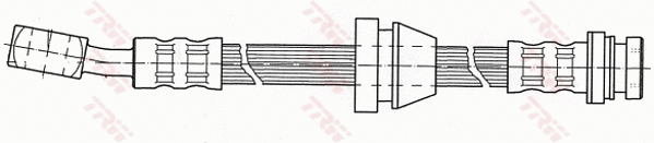 PHD499 TRW Тормозной шланг (фото 1)