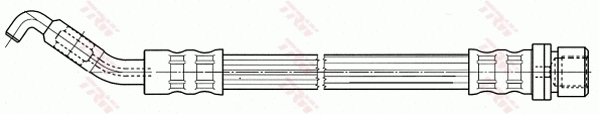 PHD535 TRW Тормозной шланг (фото 1)