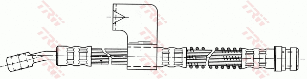 PHD622 TRW Тормозной шланг (фото 2)