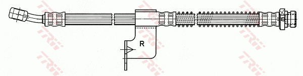 PHD623 TRW Тормозной шланг (фото 2)