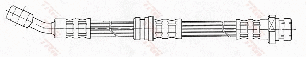 PHD705 TRW Тормозной шланг (фото 1)