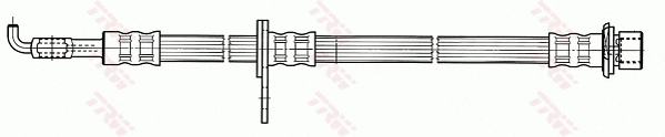 PHD7060 TRW Тормозной шланг (фото 1)