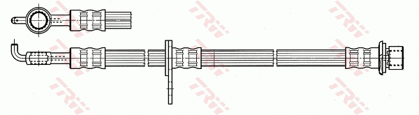PHD925 TRW Тормозной шланг (фото 2)