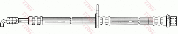PHD933 TRW Тормозной шланг (фото 2)