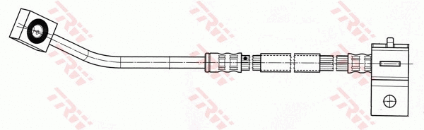 PHD950 TRW Тормозной шланг (фото 2)