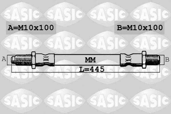 SBH6333 SASIC Тормозной шланг (фото 1)