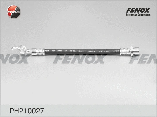 PH210027 FENOX Тормозной шланг (фото 1)