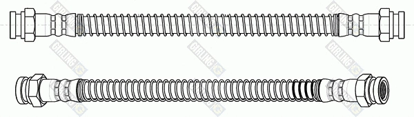 9001189 GIRLING Тормозной шланг (фото 1)