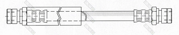 9001247 GIRLING Тормозной шланг (фото 1)