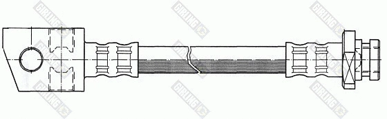 9001348 GIRLING Тормозной шланг (фото 1)