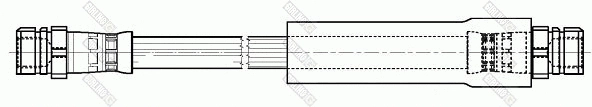 9001486 GIRLING Тормозной шланг (фото 2)