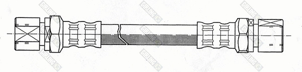 9001526 GIRLING Тормозной шланг (фото 2)