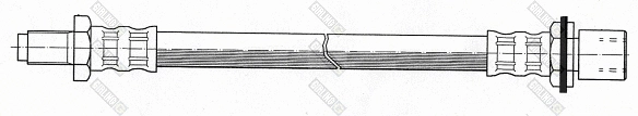 9002199 GIRLING Тормозной шланг (фото 2)