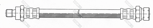 9002310 GIRLING Тормозной шланг (фото 1)