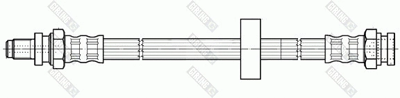 9002549 GIRLING Тормозной шланг (фото 2)
