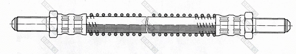 9003172 GIRLING Тормозной шланг (фото 1)