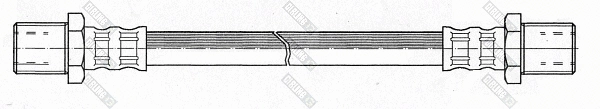 9003178 GIRLING Тормозной шланг (фото 1)