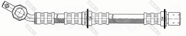 9004177 GIRLING Тормозной шланг (фото 1)
