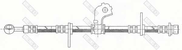 9004317 GIRLING Тормозной шланг (фото 1)