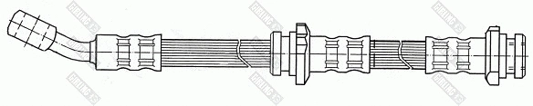 9004398 GIRLING Тормозной шланг (фото 1)