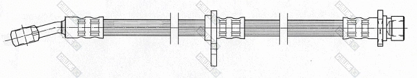 9004464 GIRLING Тормозной шланг (фото 2)