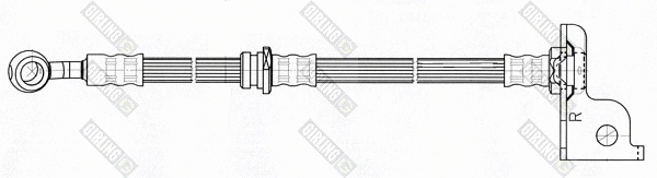 9004615 GIRLING Тормозной шланг (фото 2)