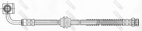 9004631 GIRLING Тормозной шланг (фото 2)