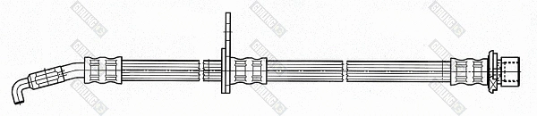 9004686 GIRLING Тормозной шланг (фото 2)
