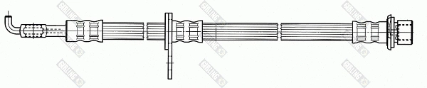 9004926 GIRLING Тормозной шланг (фото 2)