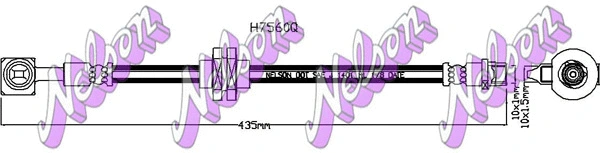 H7560Q KAWE Тормозной шланг (фото 1)