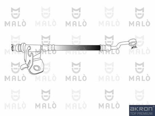 80907 MALO Тормозной шланг (фото 1)
