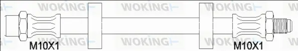 G1900.97 WOKING Тормозной шланг (фото 1)