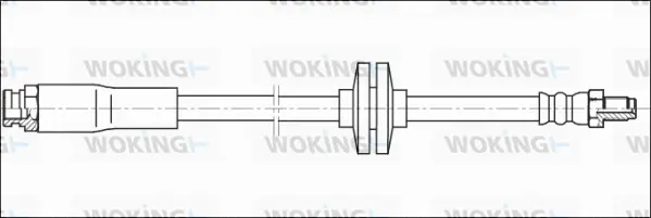 G1901.41 WOKING Тормозной шланг (фото 1)