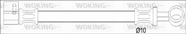 G1951.00 WOKING Тормозной шланг (фото 1)